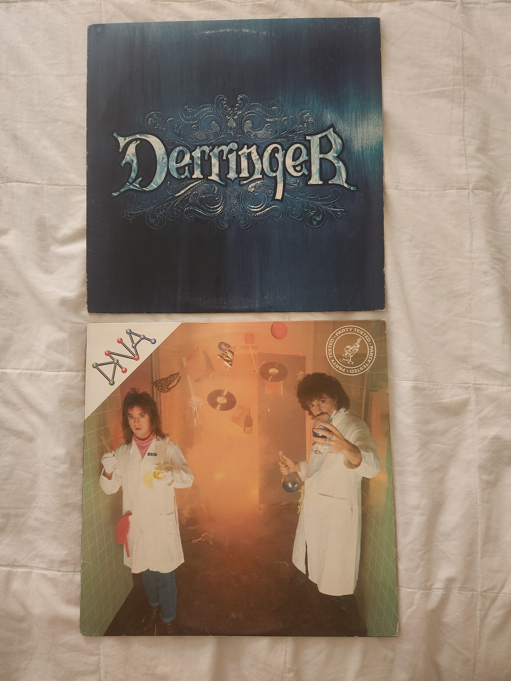DNA Album & Rick Derringer Album -- BOTH NEVER PLAYED! 2 FAV DRUMMERS